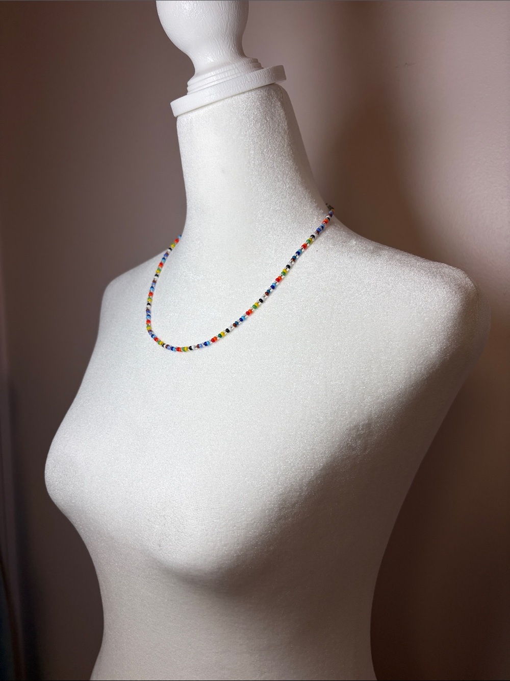 Multicolor Beaded Women's Necklace - Unbranded - Picture 3 of 3